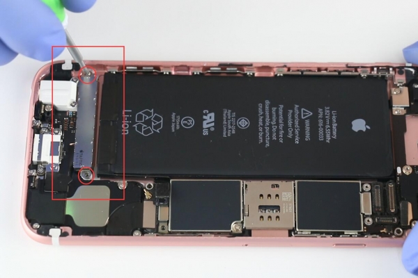 iPhone6S换电池_手机维修图文教程 草包网论坛 27 